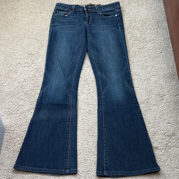 Women's Paige Size 27 Bell Canyon Flared Jeans 31” inseam - Picture 1 of 6